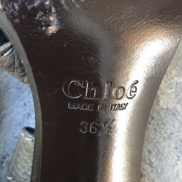 Chloe slip on cris cross sandals - Picture 11 of 11